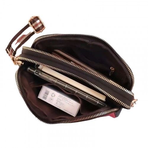 Women's leather bag 12555 COLOR GRAY