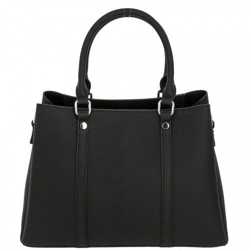 Women's leather bag 18922 BLACK