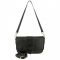 Women's leather bag 1974-3 BLACK