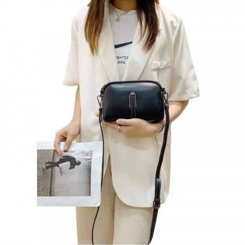 Women's leather bag 20409 BLUE