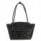Women's leather bag 8388 BLACK