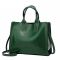 Women's leather bag 895 GREEN