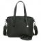Women's leather bag AL9235 BLACK