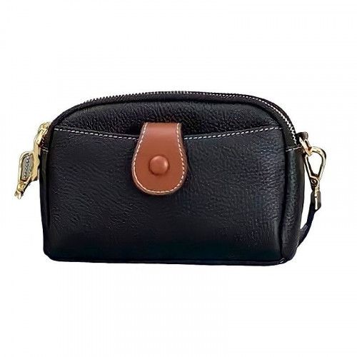 Women's leather bag GF8603 BLACK