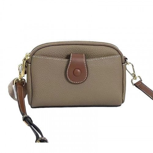 Women's leather bag GF8603 GRAY