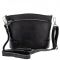 Women's leather bag GZ-8185 BLACK