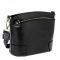 Women's leather bag GZ-8185 BLACK